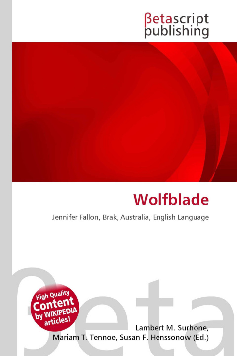 Kniha Wolfblade Miriam T. Timpledon