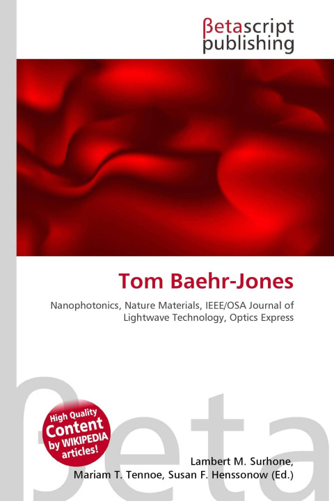 Knjiga Tom Baehr-Jones Miriam T. Timpledon
