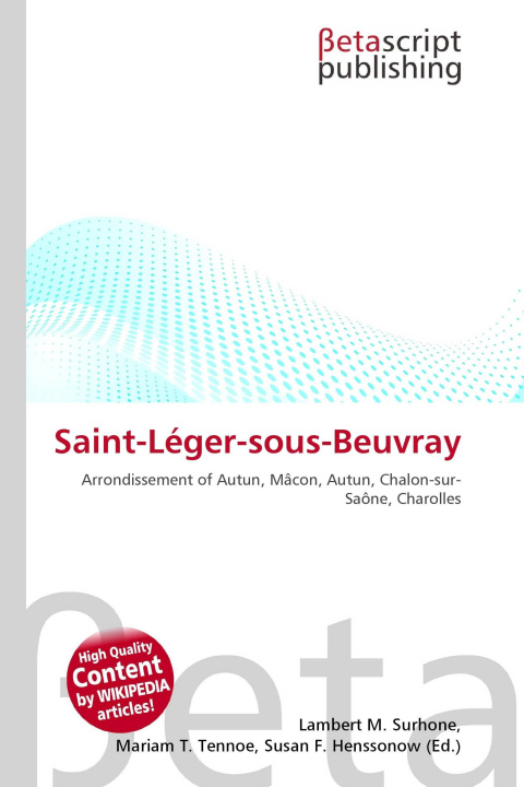 Kniha Saint-Léger-sous-Beuvray Miriam T. Timpledon