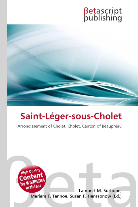 Knjiga Saint-Léger-sous-Cholet Miriam T. Timpledon