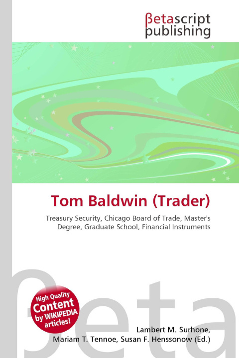 Kniha Tom Baldwin (Trader) Miriam T. Timpledon