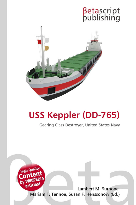 Kniha USS Keppler (DD-765) Miriam T. Timpledon
