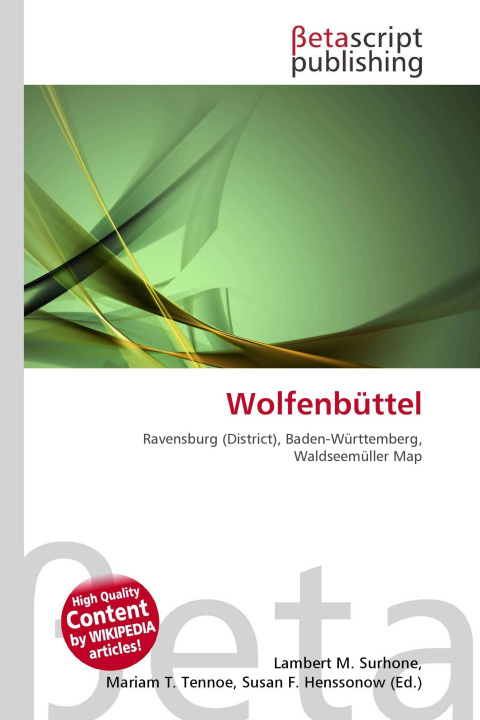 Kniha Wolfenbüttel Miriam T. Timpledon