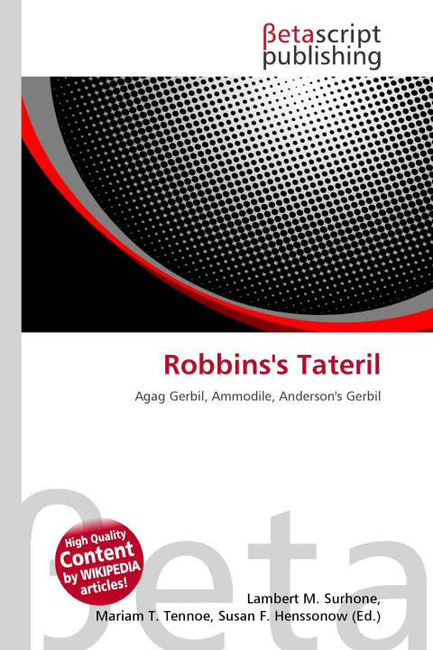 Kniha Robbins's Tateril Miriam T. Timpledon