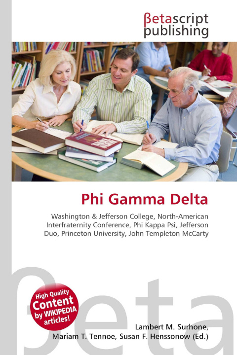 Knjiga Phi Gamma Delta Miriam T. Timpledon