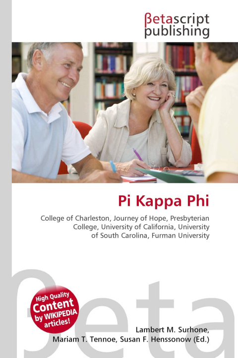 Kniha Pi Kappa Phi Miriam T. Timpledon
