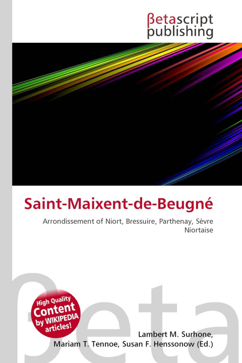 Knjiga Saint-Maixent-de-Beugné Miriam T. Timpledon