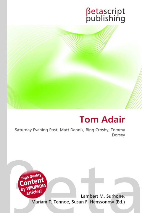 Kniha Tom Adair Miriam T. Timpledon