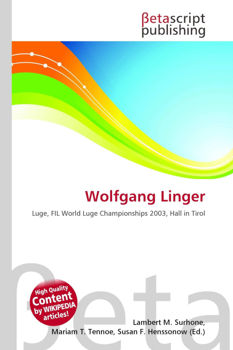 Kniha Wolfgang Linger Miriam T. Timpledon