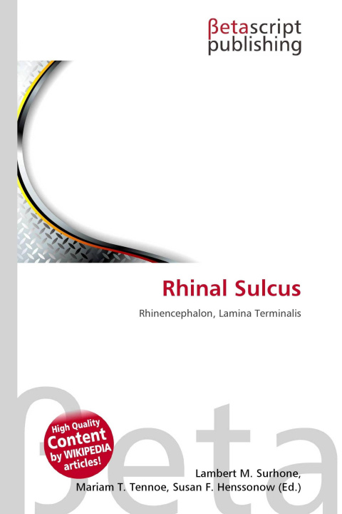 Kniha Rhinal Sulcus Miriam T. Timpledon
