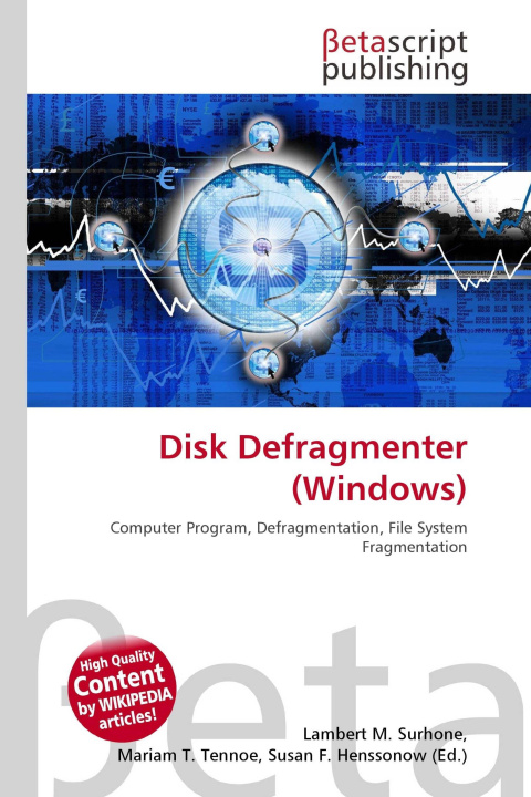 Kniha Disk Defragmenter (Windows) Miriam T. Timpledon