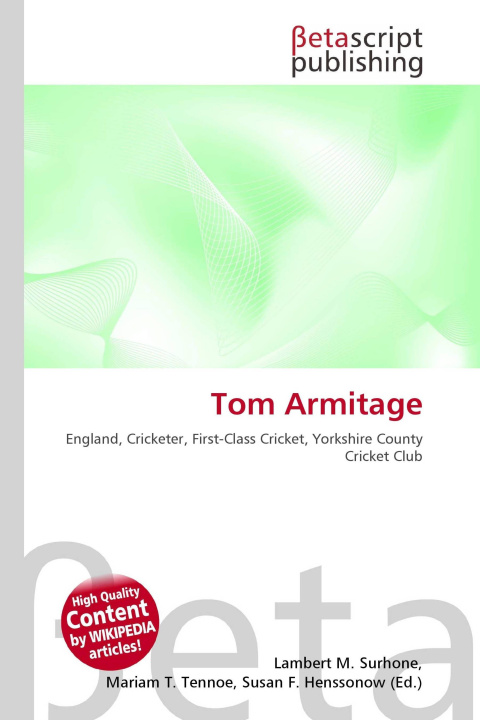 Kniha Tom Armitage Miriam T. Timpledon