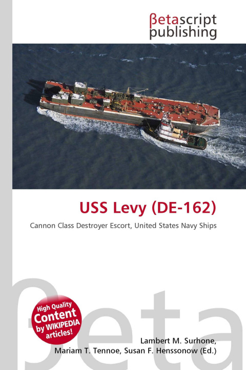 Kniha USS Levy (DE-162) Miriam T. Timpledon