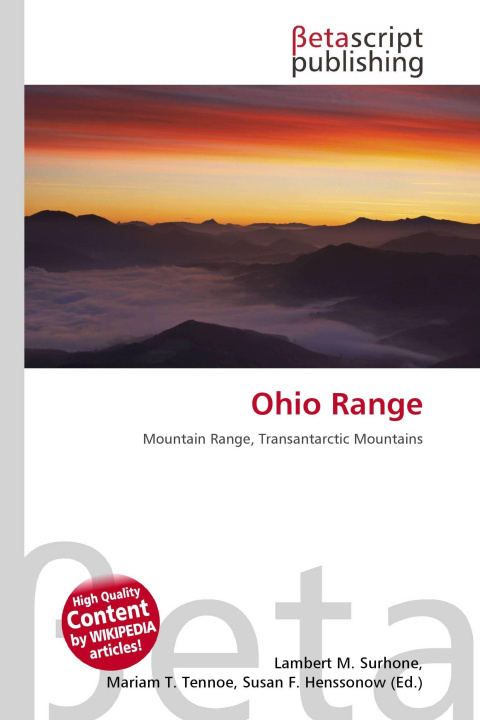 Kniha Ohio Range Miriam T. Timpledon