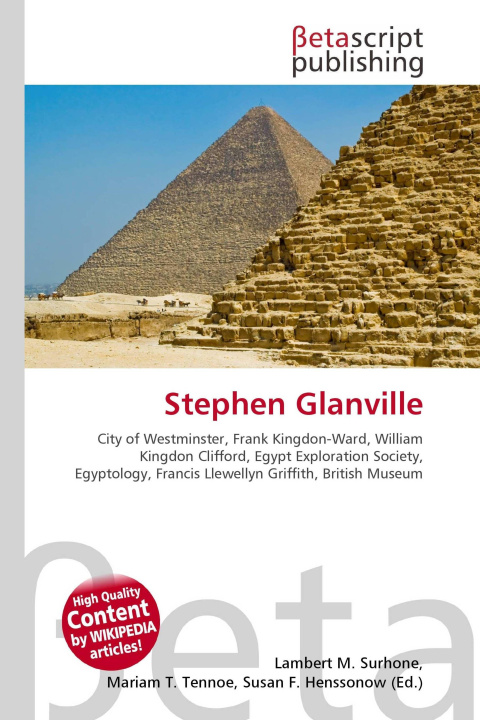 Kniha Stephen Glanville Miriam T. Timpledon