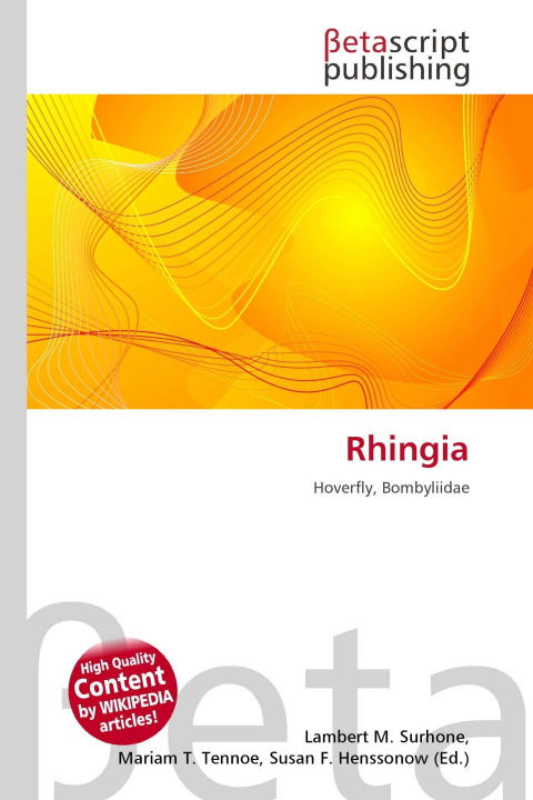 Kniha Rhingia Miriam T. Timpledon