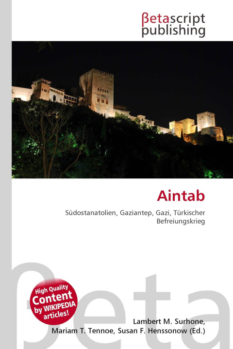 Kniha Aintab Miriam T. Timpledon