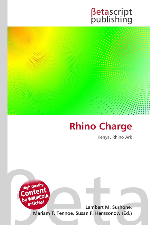 Kniha Rhino Charge Miriam T. Timpledon
