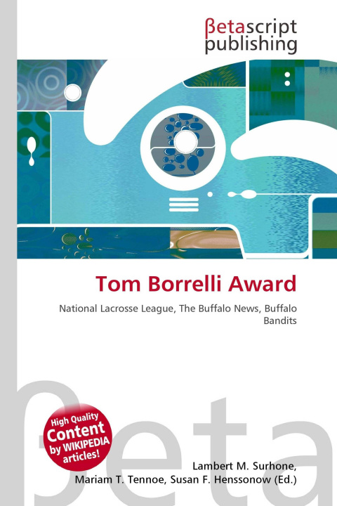 Kniha Tom Borrelli Award Mariam T. Tennoe