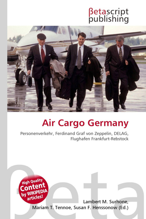 Kniha Air Cargo Germany Miriam T. Timpledon