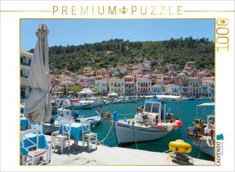 Hra/Hračka CALVENDO Puzzle Gythio | 1000 Teile Lege-Größe 64x48cm Foto-Puzzle für glückliche Stunden Calvendo