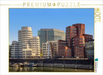 Hra/Hračka CALVENDO Puzzle Düsseldorf. Mediahafen | 1000 Teile Lege-Größe 64x48cm Foto-Puzzle für glückliche Stunden Calvendo