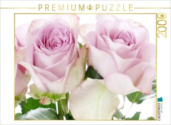 Hra/Hračka CALVENDO Puzzle Zwei Rosen | 2000 Teile Lege-Größe 90x67cm Foto-Puzzle für glückliche Stunden Calvendo