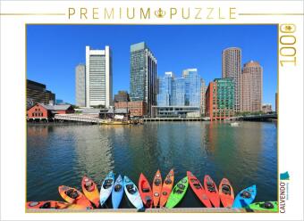 Hra/Hračka CALVENDO Puzzle Blick vom Harbor Walk auf Downtown | 1000 Teile Lege-Größe 64x48cm Foto-Puzzle für glückliche Stunden Calvendo