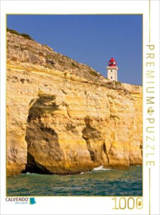 Hra/Hračka CALVENDO Puzzle Benagil | 1000 Teile Lege-Größe 64x48cm Foto-Puzzle für glückliche Stunden Calvendo