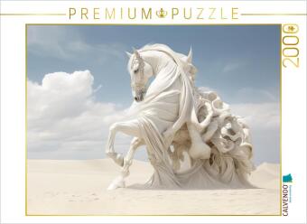Hra/Hračka CALVENDO Puzzle Surrealismus trifft Pferdefans | 2000 Teile Lege-Größe 90x67cm Foto-Puzzle für glückliche Stunden Calvendo