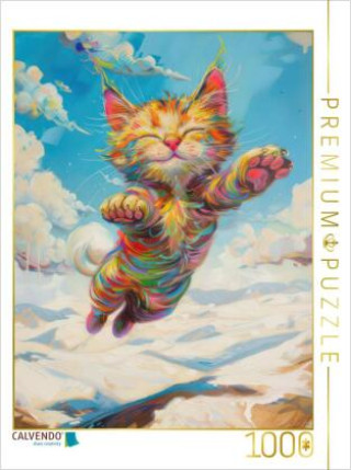 Hra/Hračka CALVENDO Puzzle Welt der Katzen | 1000 Teile Lege-Größe 64x48cm Foto-Puzzle für glückliche Stunden Calvendo