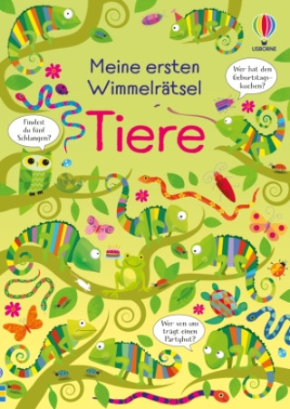 Kniha Meine ersten Wimmelrätsel: Tiere Kirsteen Robson