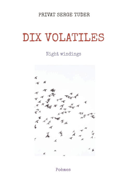 Kniha DIX VOLATILES TUDER PRIVAT SERGE