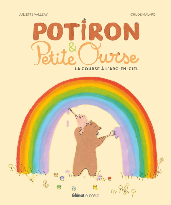 Boek Potiron et Petite Ourse La course à l'arc-en-ciel Juliette Vallery