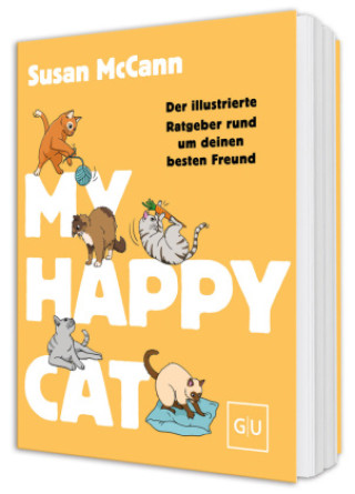 Kniha My Happy Cat Susan McCann