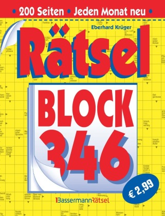 Knjiga Rätselblock 346 Eberhard Krüger