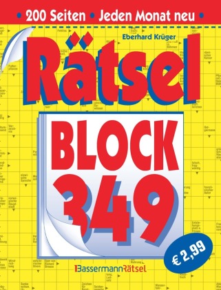 Knjiga Rätselblock 349 Eberhard Krüger