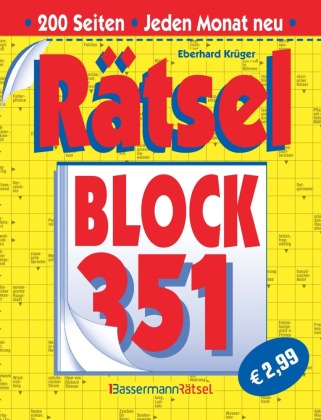 Book Rätselblock 351 Eberhard Krüger