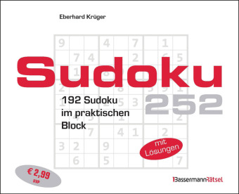 Kniha Sudokublock 252 Eberhard Krüger