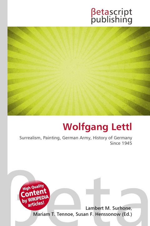 Kniha Wolfgang Lettl Miriam T. Timpledon