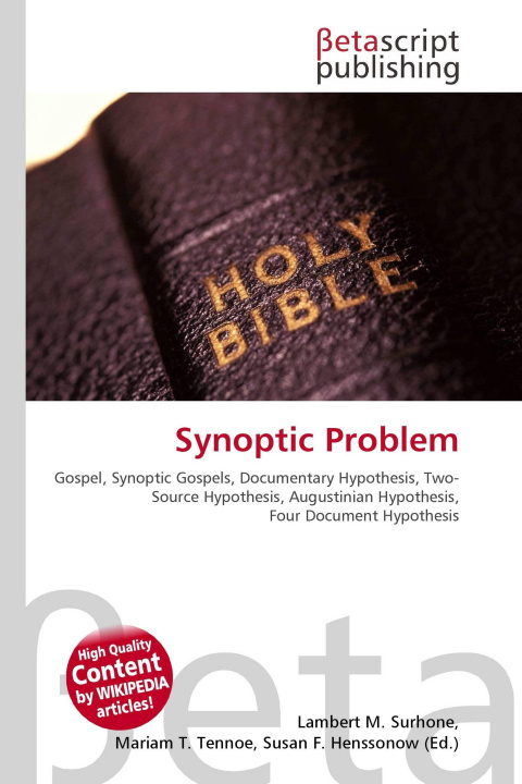 Könyv Synoptic Problem Miriam T. Timpledon