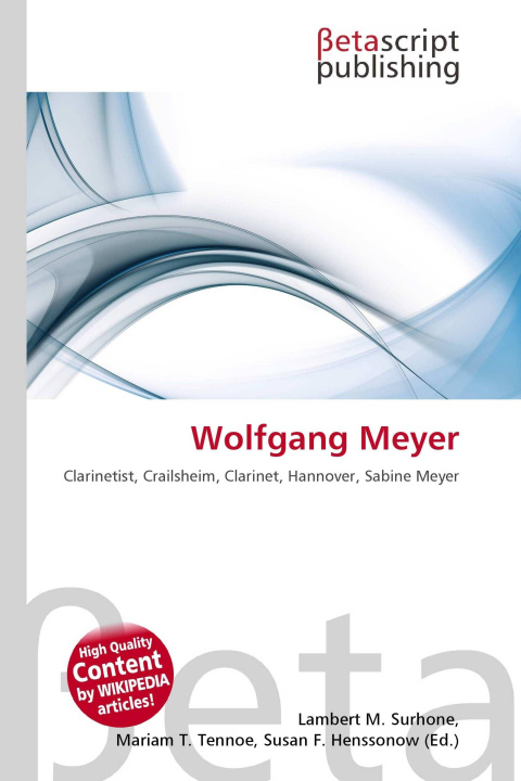 Kniha Wolfgang Meyer Miriam T. Timpledon