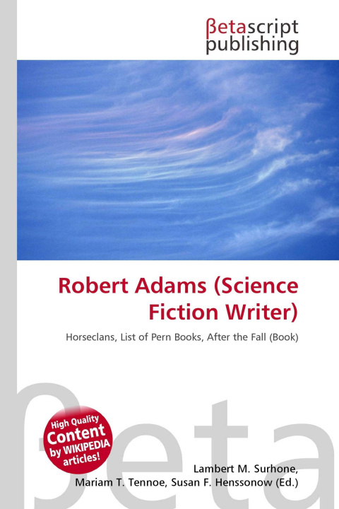 Kniha Robert Adams (Science Fiction Writer) Miriam T. Timpledon
