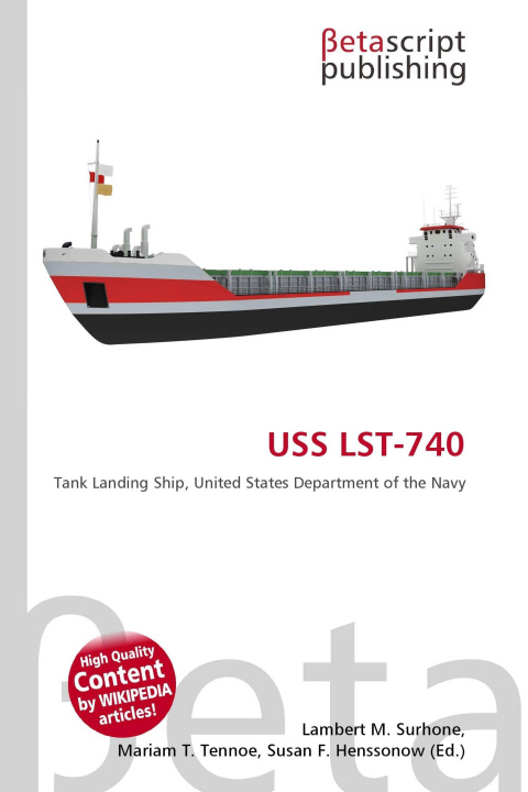 Knjiga USS LST-740 Miriam T. Timpledon