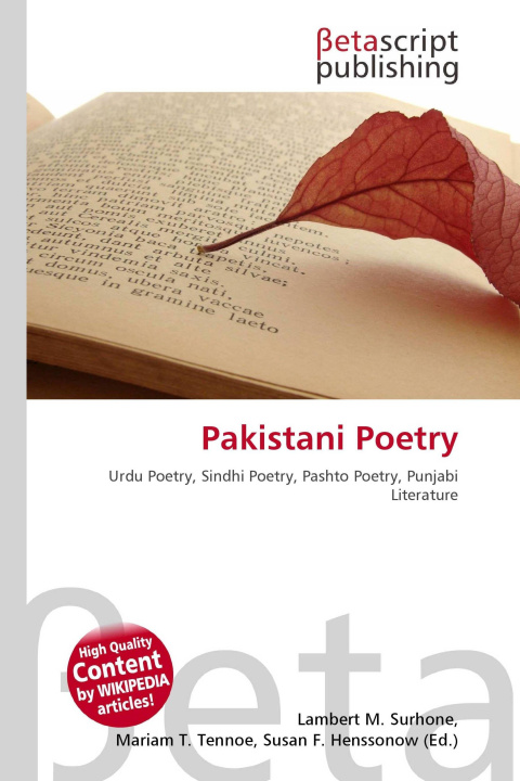 Knjiga Pakistani Poetry Miriam T. Timpledon