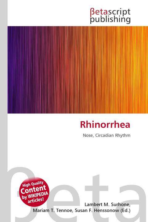 Kniha Rhinorrhea Miriam T. Timpledon