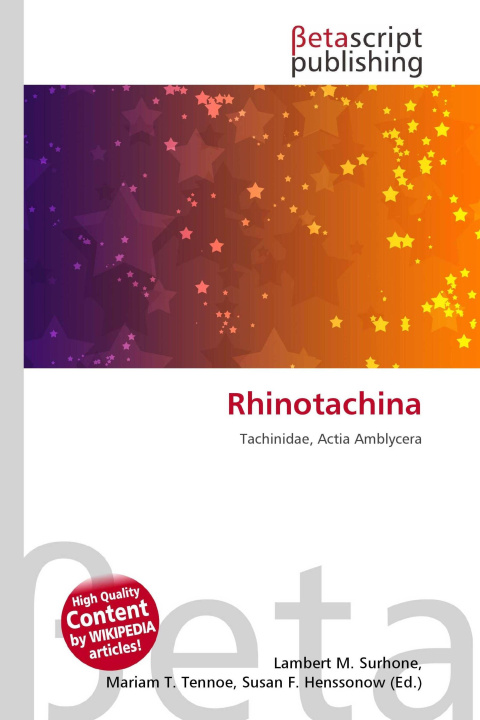 Kniha Rhinotachina Miriam T. Timpledon