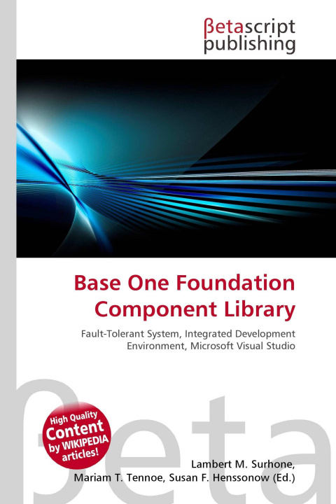 Kniha Base One Foundation Component Library Miriam T. Timpledon