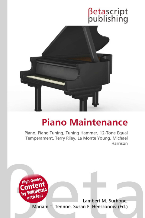 Kniha Piano Maintenance Miriam T. Timpledon