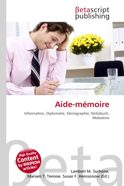 Kniha Aide-mémoire Miriam T. Timpledon